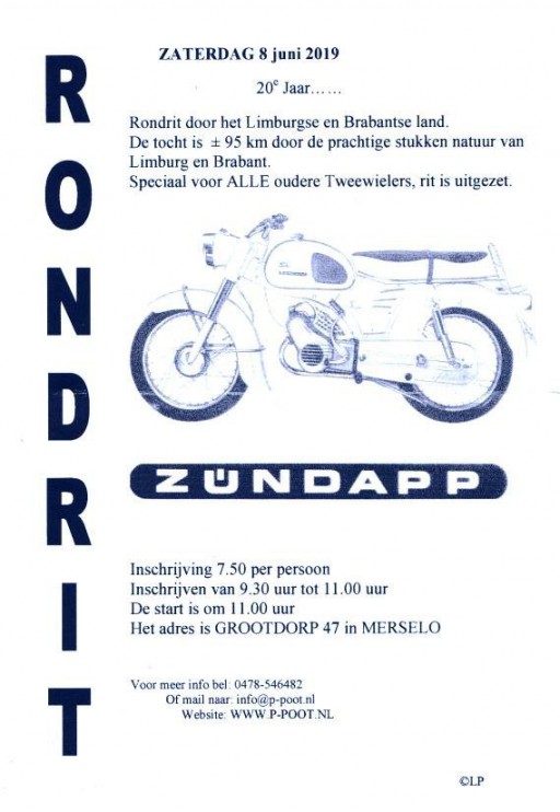 The tour of Peter and Piet Poot in Merselo NL