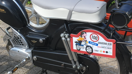 Gruosna 838 tour De Liemers for oldtimer mopeds